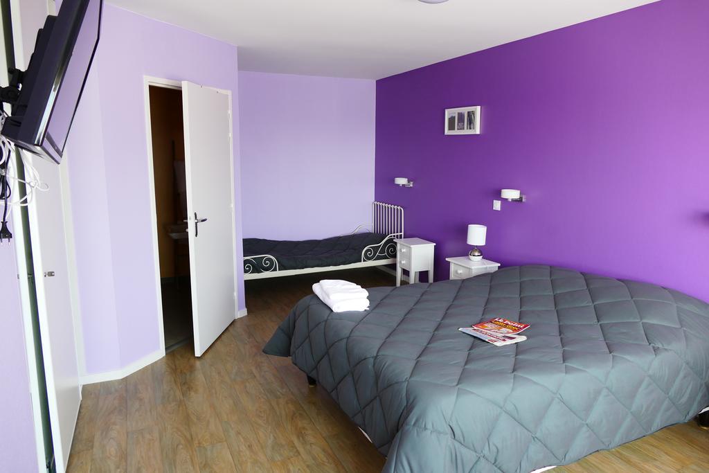 ホテル Logis La Rose Des Vents ボルヴィック 部屋 写真