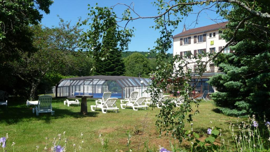 ホテル Logis La Rose Des Vents ボルヴィック 部屋 写真
